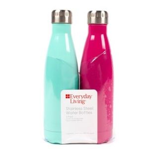 2-Pack Stainless Steel water bottles